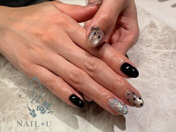 ネイルプラスユウ(NAIL+U)/キラキラマグネットキティちゃん