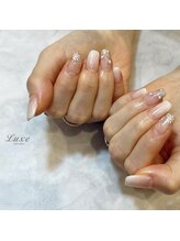 ネイルサロンリュクス (nailsalon Luxe)/冬のフラワーアート