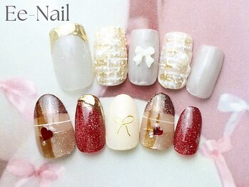 池袋ネイルサロン イイネイル(Ee-Nail)の写真/JNEC1級*持ちの良さ高評◎池袋徒歩1分!写真:限定★新規上下¥7500[ウォ-タ-ケア＆オフ込]甘皮ケア付☆