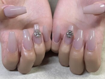 アール 海老名店(R)の写真/《チップ長さだし》ワンカラー¥8800/持ち込み¥12900～◆ニュアンス韓国アート豊富＊