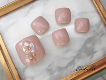 アンベリール 横浜店(Embellir)/(1223)シェルフラワーFootネイル