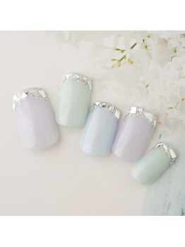 ラ カゼッタ(La casetta)/ガラスフレンチネイル