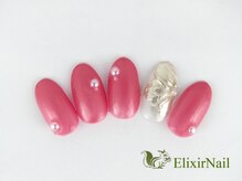 エリクサーネイル 神田(Elixir Nail)/シンプル/クーポン使用