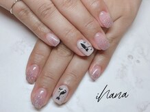 イハナ(ihana)/SEASONAベーシック＊猫ネイル