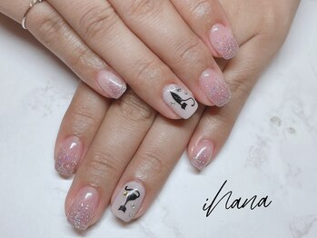 イハナ(ihana)/SEASONAベーシック＊猫ネイル