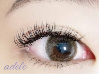 アデール(adele)の写真/10年通うお客様もいる！実力派オーナー施術で高リピート◎【フラットラッシュ100本（オフ込）初回¥6000☆】