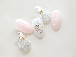 ホログラムハート☆貝殻☆シェル