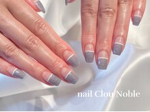 ネイルクルーノーヴル(nail Clou Noble)/ハーフフレンチ