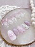 《ハンドジェル》人気No.１！定額ジェルアート　¥7,700