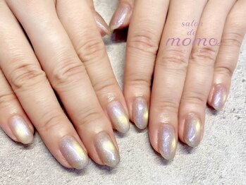 サロン ド モモ(salon de momo)/上嶋担当　マグネットネイル