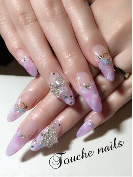 トゥーシェネイルズ(Touche'nails)/お客様ネイル 8000円