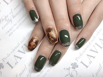 プロフェッショナル ネイルサロン ラヴィアス(LAVIAS)/【定額メニュー】シンプルアート