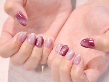 ラルネイル 大宮(Lull. nail)/＊マグネット＊ワンカラー＊