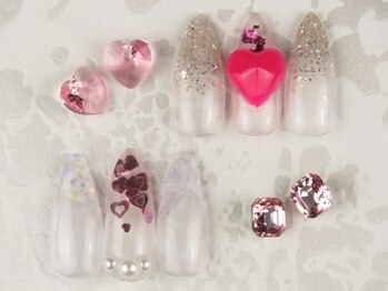 ジェムネイル(gem nail)/定額デザインラメグラ7980円