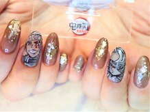 ネイルルーム アイボリー(nail room ivory)/推しのいる生活☆痛ネイル