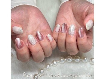 マイクローゼット バイ ネイルスタジオ(mycloset by nailstudio)/ピンクマグネット