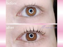ワンステップ アイラッシュ(one step eyelash)/パリジェンヌラッシュリフト