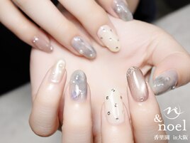 ニュアンスブルーネイル