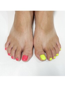 ミネイル(3nail)/フットワンカラー