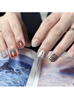 ブルー/シルバー/ホワイト