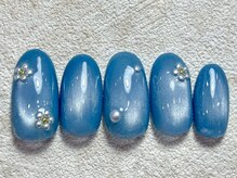 レイネイル 岐阜茜部店(RAY NAIL)/ブルーマグフラワー