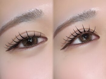 アネラ 表参道(Anela)の写真/ゆったり空間で心満たされる♪半個室で叶える、束感韓国風まつげ☆