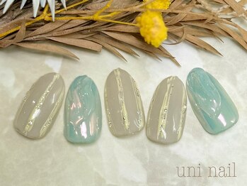 ウニネイル(uni nail)/サンプルデザイン　トレンド