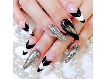 ビューティーアップ 池袋(Beauty Up)/ミラーネイル