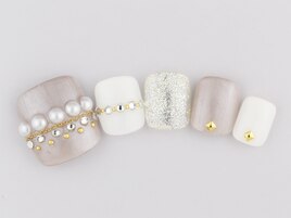 大人女子上品フットデザイン