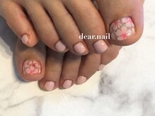 ディアネイル(dear.nail)/桜フットネイル★