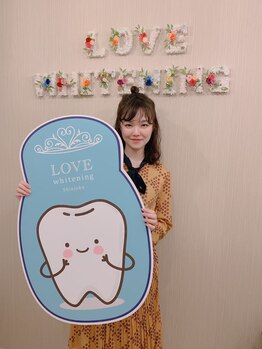ラブホワイトニング 新宿店(LOVEホワイトニング)/初めてのセルフホワイトニング