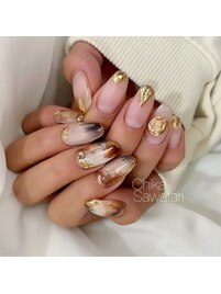 ミラーネイル×モヤモヤ