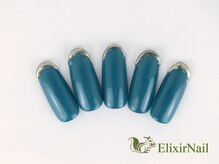 エリクサーネイル 神田(Elixir Nail)/シンプル/クーポン使用