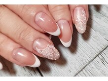 ネイルアンドリラクゼーション マーブル(MARBLE)/（フレンチネイル¥5500）