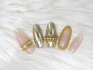 Gold dots Bijou