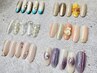 新規<初回オフ/ケア込>サンプルから選ぶトレンドコース¥6000