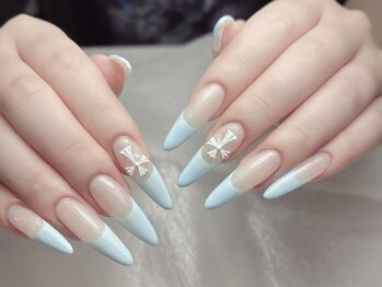 ダブルマイ(W mai)/長さだしフレンチ＊クロムネイル