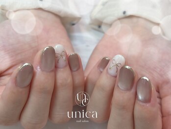 ユニカ(unica)/マグネットリボンネイル