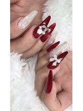 エーナイン イオン一関店/クリスマスキルティングネイル