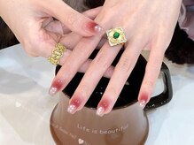 センスネイル 池袋店(Sense Nail)/秋夏ネイル　エレガントデザイン