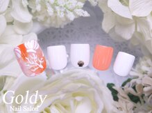 ネイルサロン ゴールディ(NAIL SALON GOLDY)/Foot華やかアートコース
