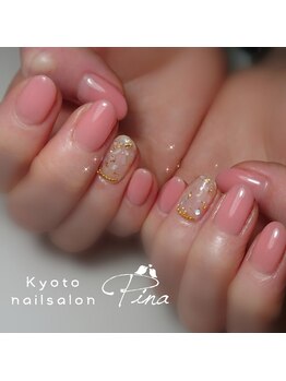 ピーナ ネイルアンドビューティー(Pina nail&beauty)/シンプル可愛いオフィスネイル★
