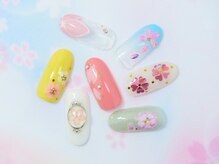ネイルサロン フェリーシュ(Feliish)/桜アート(春限定定額コ-スア-ト)