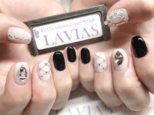 プロフェッショナル ネイルサロン ラヴィアス(LAVIAS)/【ジェル】お好きなアート6本