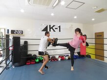 K-1 光町の雰囲気（プロ選手を目指す方も、ダイエット、ストレス発散目的の方も◎）