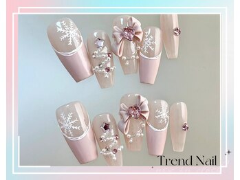トレンドネイルスタジオ(Trend Nail Studio)/可愛い過ぎるリボンネイル