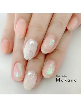 マカナ(Makana)/オーロラフィルムネイル