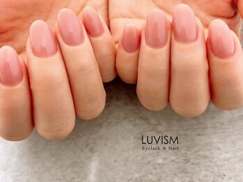 ラヴィズム アイラッシュ アンド ネイル (LUVISM)/ワンカラーネイル♪ 担当:吉田