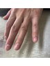 hand｜ジェル　クリアネイル