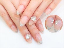 ネイルコレクション ベビーピンク(Baby Pink)/ジェル：フリーアート☆ちゅるん